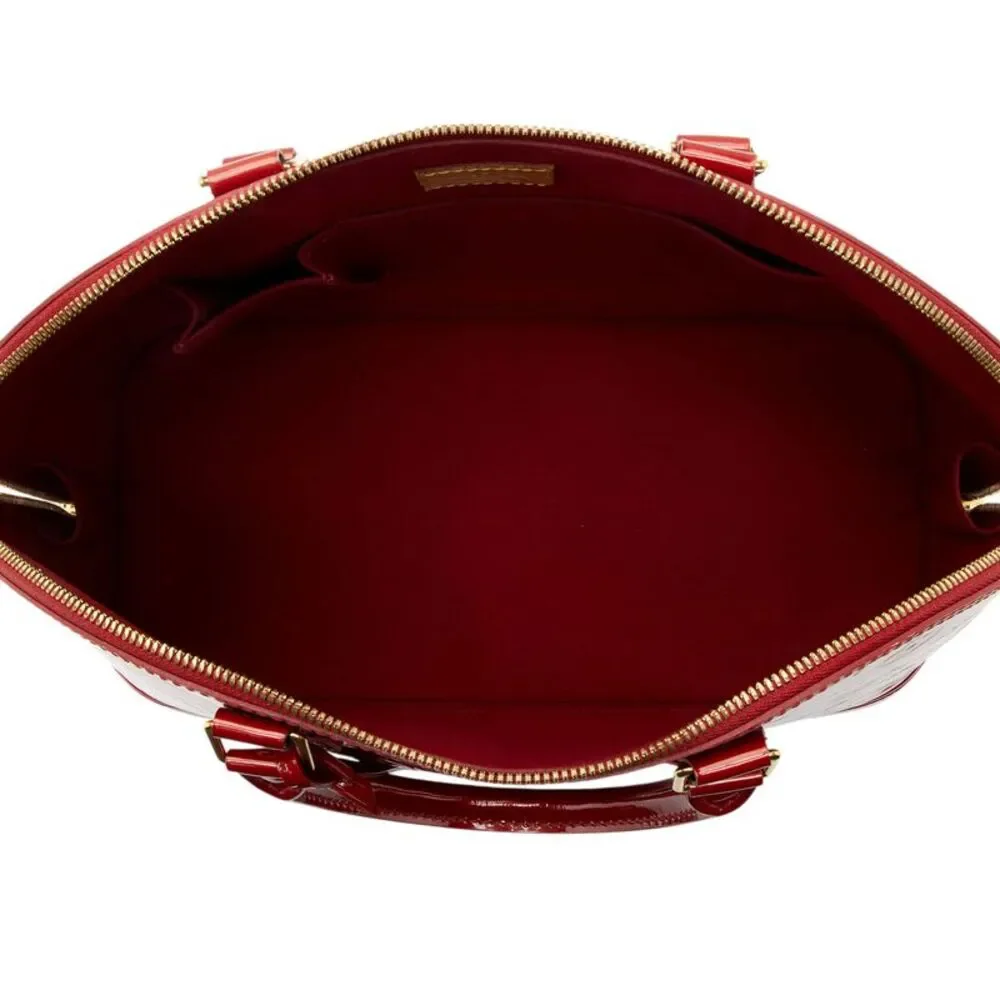 Louis Vuitton Monogram Vernis Alma GM Satchel
